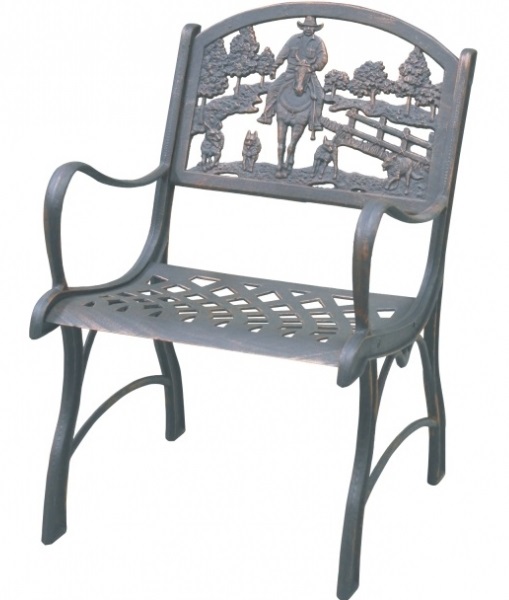 CAST IRON CHAIR – AUSSIE OUTBACK