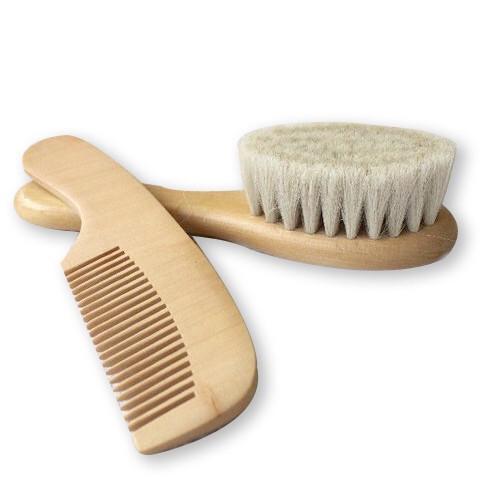 Brush and comb set- Fawn and Milk