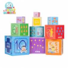 Play school stackable learning blocks