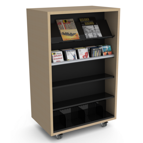 ECLIPSE LIBRARY SHELVING - MILANO1 - ELS