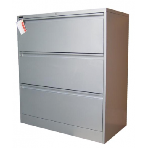 AUSFILE LATERAL FILING CABINET - 3 DRAWE