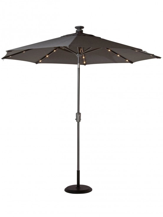 Shelta Lumina LED 270 Octagonal Umbrella