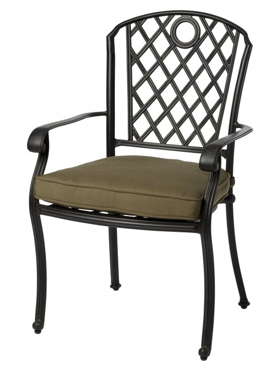 Melton Craft Whitehorse Chair with Cushi