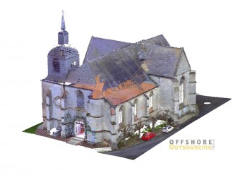 outsourcing point cloud to bim services- Offshore outsourcing India