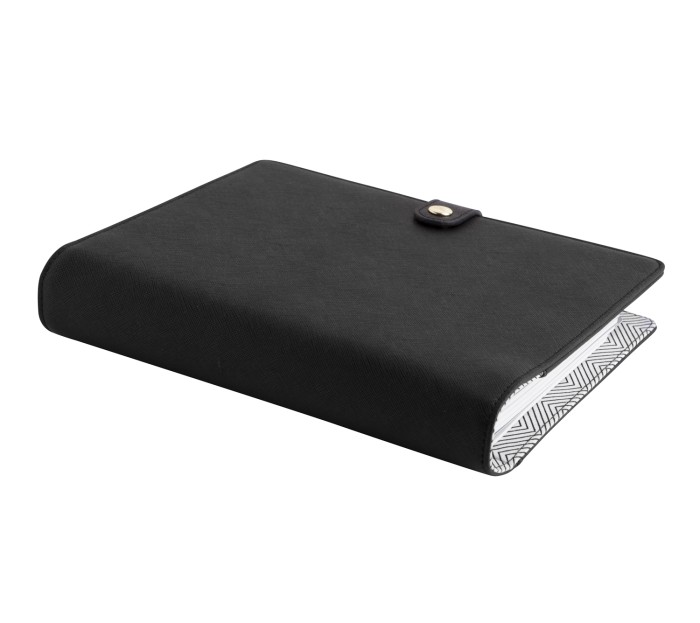 TEXTURED LEATHER PERSONAL PLANNER LARGE
