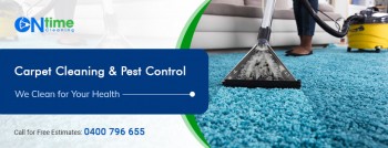On Time Cleaning services.