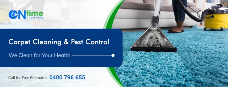 On Time Cleaning services.