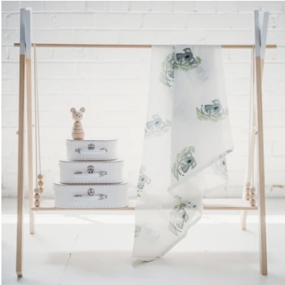 Skin-Friendly and Soft Muslin Swaddle Wr