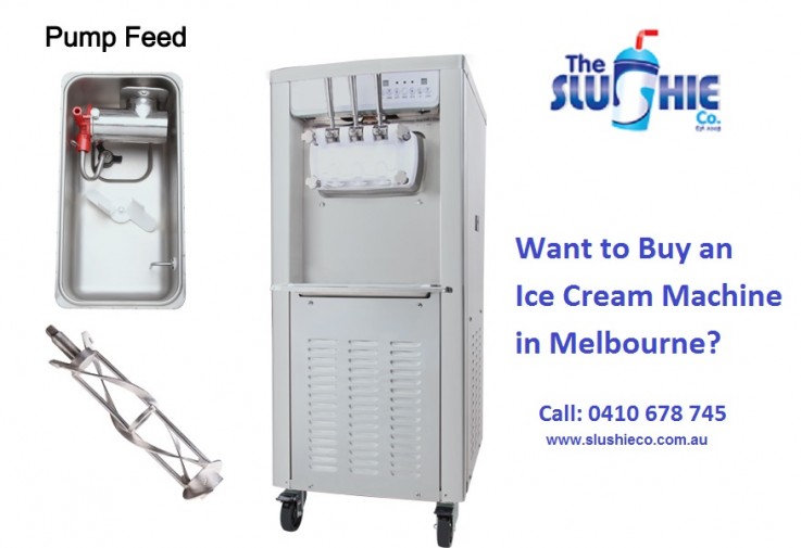 Want to Buy an Ice Cream Machine in Melbourne?
