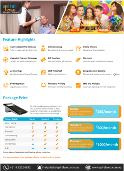 Party booking | Ticket Booking Software 