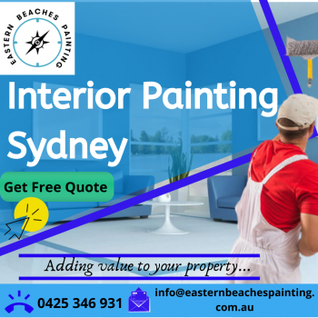 Exterior and interior house painting in Sydney