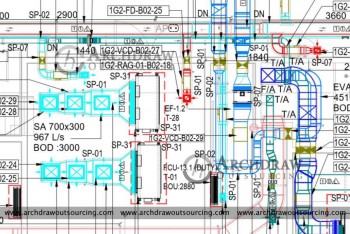 High accurate HVAC Duct Shop Drawings services in Australia
