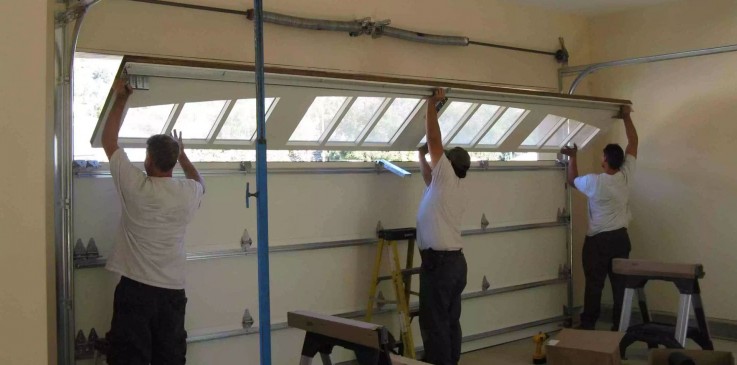 Roller door installation