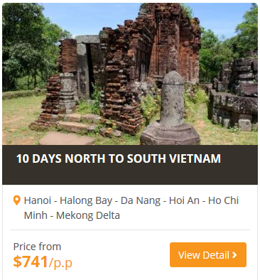 Book 10 days North to South Vietnam From Your Vietnam Travel