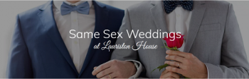 Have an exclusive same-sex wedding 