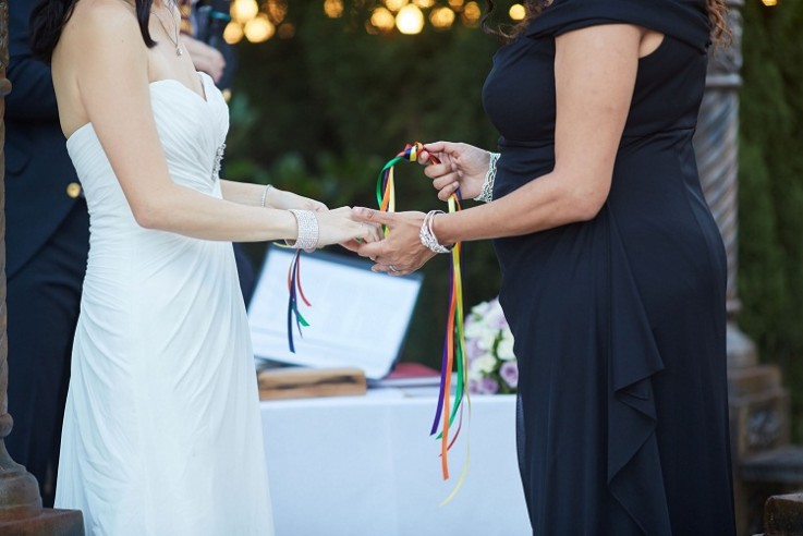 Have an exclusive same-sex wedding 