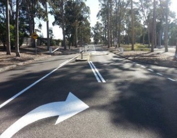 Suburban Line Marking