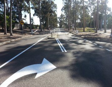 Suburban Line Marking