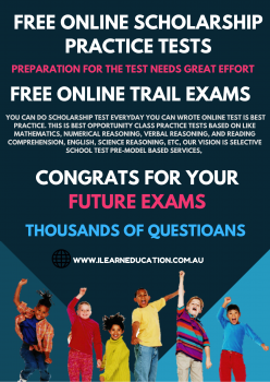 Selective entry exam australia