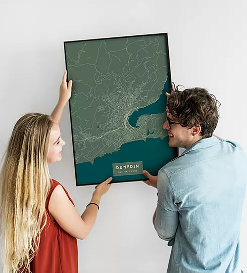 Custom Printed Maps | Personalised Maps