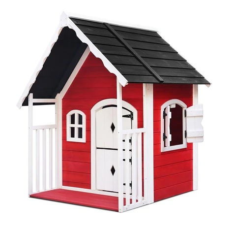 Buy Wooden Cubby Playhouse for Kids on A