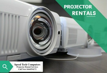 Projectors and screens for hire