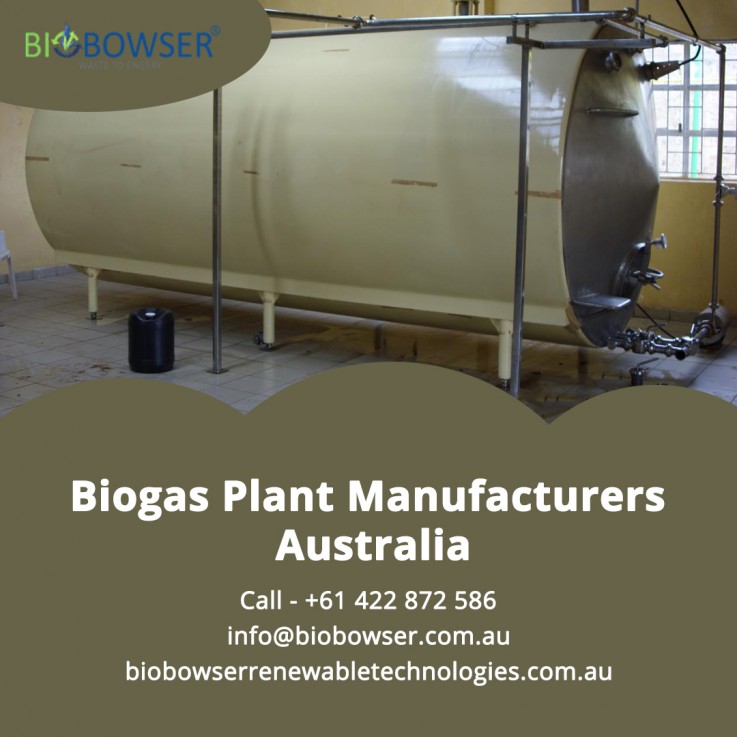 Biogas Plant Manufacturers Australia