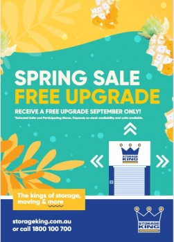 September Spring Sale! !! Free Storage Upgrade !!!