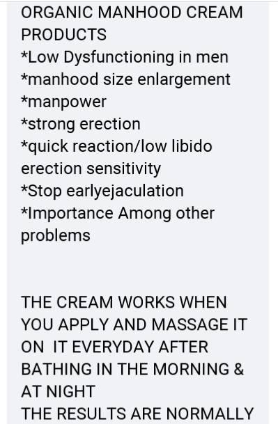 MEN'S AND WOMEN'S ENLARGEMENT HERBAL PRODUCTS