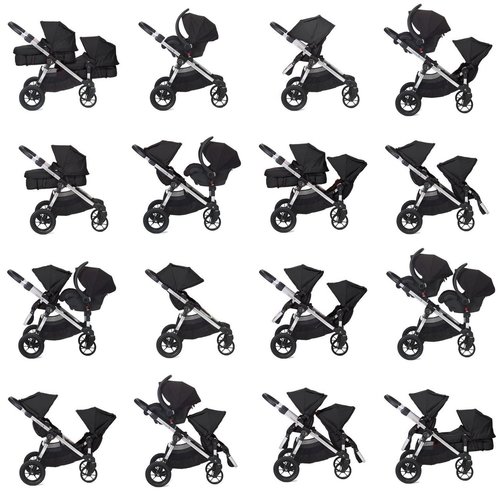 Baby Jogger City Select Stroller and Sec