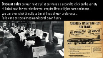 Discount sales on your next trip