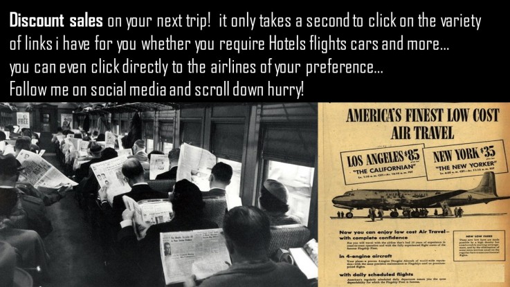 Discount sales on your next trip