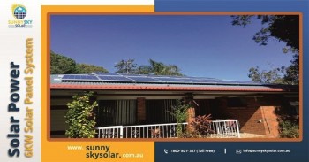 6kw Solar Panel System in Brisbane QLD