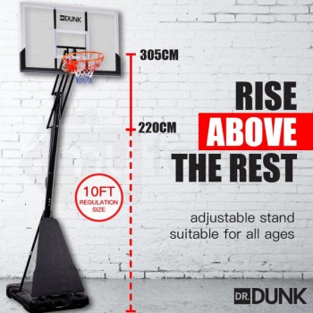 DR.Dunk Portable Basketball Stand