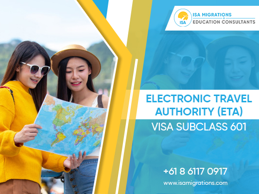 Apply for Electronic Travel Authority Subclass 601 With Migration Agent Perth