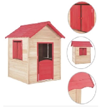 Buy Wooden Cubby Playhouse for Kids