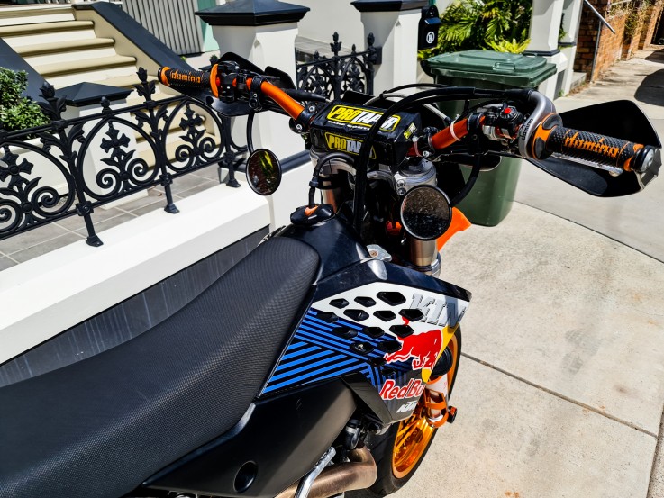 1 OF A KIND RED BULL KTM SUPERMOTO