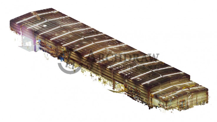 High quality 3d model from point cloud