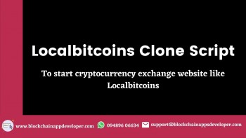 Localbitcoins Clone Script 