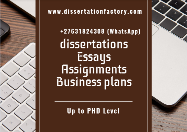 Dissertation and Assignment Writing Serv