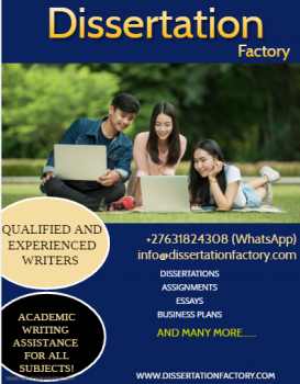Dissertation, Essay and Assignment Help