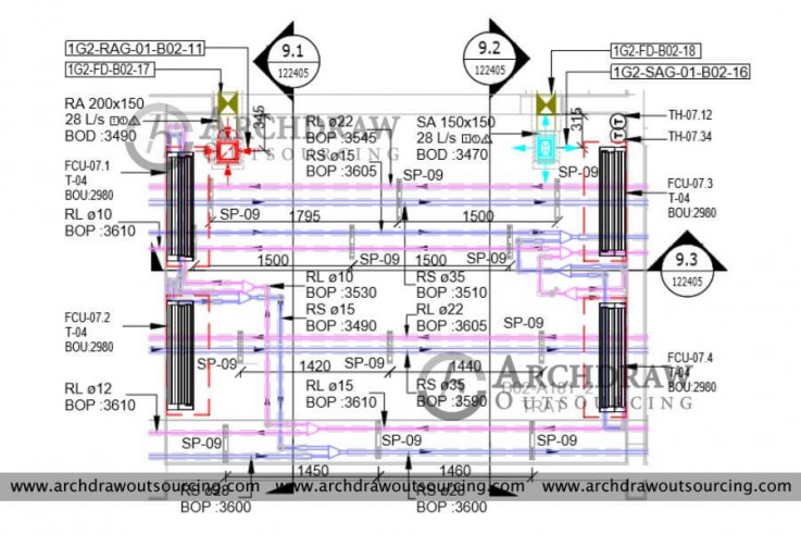 Get detailed HVAC Duct Shop Drawings for your project