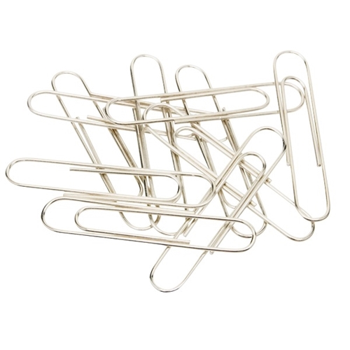 Office Elements Giant Paper Clips Round 