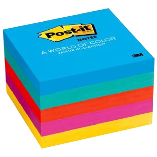 Post-it® Notes 654 76x76mm Jaipur, Pack 