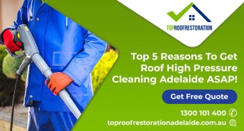 Get Roof High Pressure Cleaning Adelaide ASAP