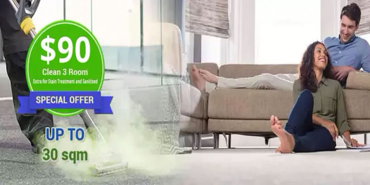 Carpet Cleaning Melbourne – Just pay only $90 for 3 Rooms