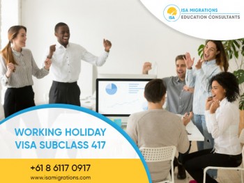 Apply For Working Holiday Visa 417 With Immigration Agent Perth