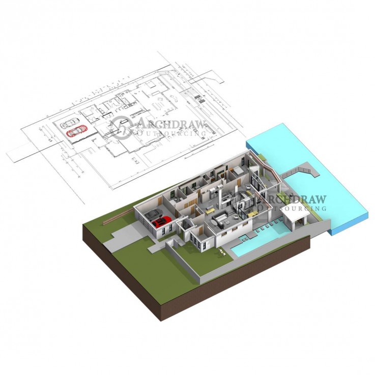 Get detailed BIM Modeling from CAD/PDF 2D Drawings for your project