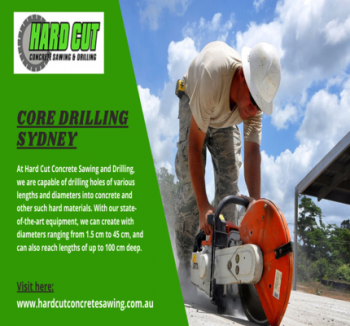 Accomplish Core Drilling Tasks Across Sydney With Our Expert Team 