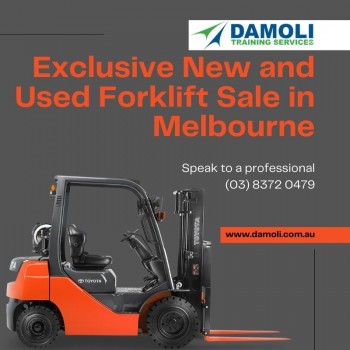 Exclusive New and Used Forklift Sale in Melbourne